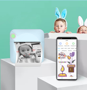 Máy in ảnh mini di động bỏ túi, in nhiệt không dây, kết nối Bluetooth, hỗ trợ Android và iOS - Product Image 4