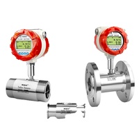Débitmètre compteur d'eau débitmètre de lait liquide en acier inoxydable 4-20mA impulsion Modbus bride