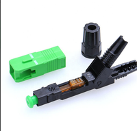 Connecteur rapide à fibre optique FTTH SC/APC monomode pour câble de branchement G.657A2, réseau CATV PON