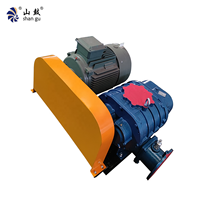 Souffleur à air électrique haute capacité Roots Blower Vacuum Pump RSR-150 à double réservoir d'huile pour gonflables