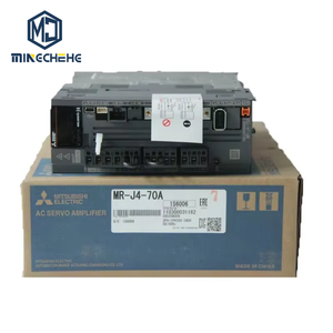 Controlador de Servomotor Compacto MR-J4 20B 40B EB, Controlador de Motor Servo AC, Red EtherCAT, Entrada Trifásica de 200V, Automatización Industrial Clase 3 - Product Image 1