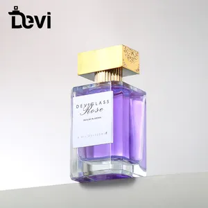 Srcodevi-bouteille de parfum en verre pour parfum, produit OEM/ODM, conteneur vide, 100ml, vente en gros