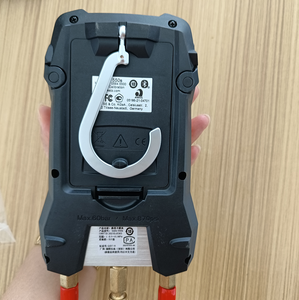 Ensemble de manomètres numériques intelligents Testo 550s avec sondes à pince sans fil 115i, kit de manomètres HVAC/R - Product Image 1