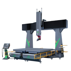 Enrutador CNC de 5 Ejes con ATC y Control Syntec para Fresado de Madera, Velocidades de Avance y Control de Velocidad del Husillo Programables, Sistema de Engranajes - Product Image 1