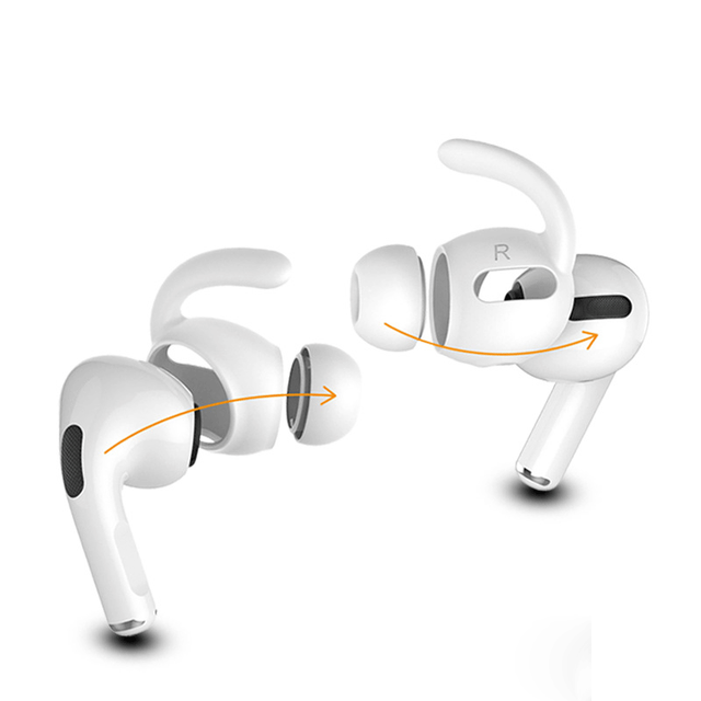 Factory Price Cap Earhook for Airpods Pro Silicone Earphone Tips Caps Eartip Ear Wings Hook