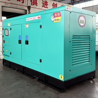 Groupe électrogène diesel silencieux de type ATS à démarrage automatique 200 kW/250 kVA, démarrage à distance, triphasé, insonorisé, type boîte