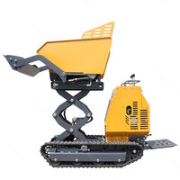Stabiler, schnell fahrender Hochleistungs-Hydraulik-Minidumper mit Benzinmotor für den Transport in schlammigen Gebirgslandschaften