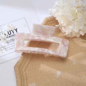 คลิปหนีบผมรูปเต่าสี่เหลี่ยมขนาดใหญ่10.5ซม. สำหรับผู้หญิงกิ๊บติดผมแฟชั่น - Product Image 3