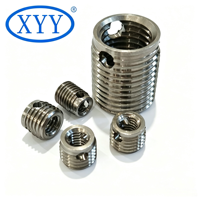 Nitronic60 307/308 Three Hole Self Tapping Insert for Textile Machinery Parts Friction Reducing Smooth Self Tapping Insert