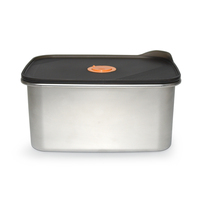 Boîte à pain simple Conteneur de stockage de cuisine Boîte à pain Bpa Conteneur de stockage des aliments Boîte à lunch Boîte de rangement en acier inoxydable