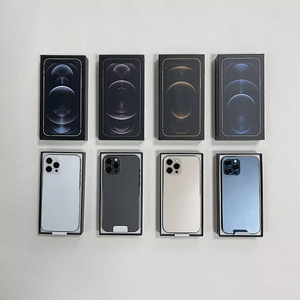 Versión Estadounidense, <span class=keywords><strong>iPhone</strong></span> <span class=keywords><strong>12</strong></span> <span class=keywords><strong>Pro</strong></span> Max Original Desbloqueado, Sin Marcas de Reparación, Duración de la Batería: 100%, 128GB/<span class=keywords><strong>256GB</strong></span>/512GB - Product Image 1