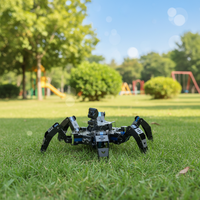 Robot Hexapod Laba-laba Logam My Robot Time, Mainan STEM AI Coding untuk Anak Usia 8+ |   Kontrol WiFi/Aplikasi Python Pelacakan Visual 3D Gait ROBOT-EYE