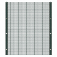Clôture anti-escalade haute sécurité 358, panneau de grillage soudé 76,2x12,7 mm, protection périmétrique anti-coupure avec poteau en Y
