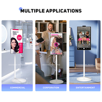 Pantalla Táctil Móvil Nueva con Batería, Pizarra Interactiva, Televisor Inteligente Portátil FlexiGo de 27'' 32'' con Android Serial para