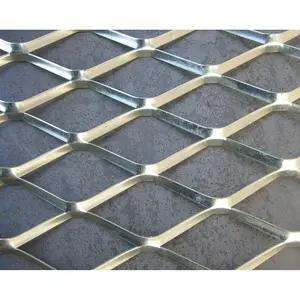 Pvc güç kaplı alüminyum harcanan mesh metal galvanizli metal örgü streç örgü