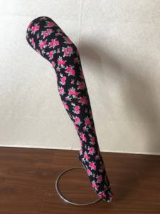 Calze Autoreggenti Giapponesi Gratuite <span class=keywords><strong>con</strong></span> Stampa <span class=keywords><strong>Tattoo</strong></span> Nere - Product Image 6