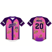 Maillot de baseball personnalisé, impression par transfert thermique, vente en gros, respirant, séchage rapide, polyester, uniforme d'équipe pour jeunes et adultes, shorts