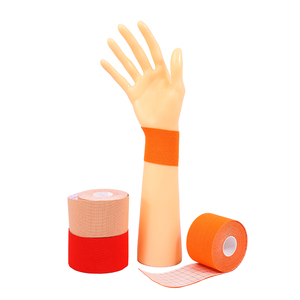 Cinta de Kinesiología Impermeable para Deportes y Recuperación Terapéutica, Cinta Muscular Elástica de Algodón, Precio de Fábrica Original - Product Image 1