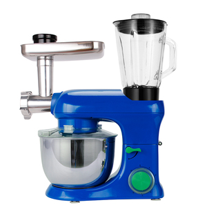 Home Appliances Multifunction Food Processor Kitchen 1500W Blender and <strong>Mixer</strong> SS <strong>Bowl</strong> and 1.5L <strong>Glass</strong> Jar with Stand - Product Image 6