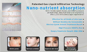 Machine de beauté de mésothérapie de pistolet de gène sans aiguille de vente chaude pour l'hydratant anti-vieillissement de peau de rajeunissement de peau - Product Image 3
