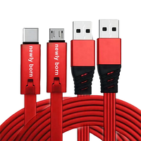 Câble de charge pour smartphone Micro-USB IOS durable et réparable avec charge rapide 3A et conducteur en cuivre pur