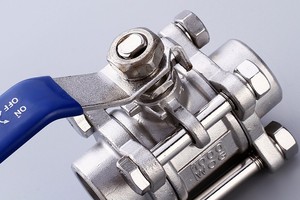 Van Bi Hàn 3 Mảnh Bằng Thép Không Gỉ 1/2 Đến 4Inch 1000WOG - Product Image 3