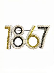 Broche de solapa de cristal personalizado con el logo de los equipos 1867 Alabama State, 1877 Jackson State, 1891 Delaware State, 1881 TU y 1867 <span class=keywords><strong>Morgan</strong></span> - Product Image 2