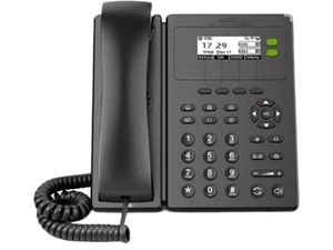 IP-телефон HD Voice FIP10 FIP10P с Wi-Fi 2.4G, двумя гигабитными портами, 2 SIP-аккаунтами, настольный VoIP-телефон для офисных конференций - Product Image 1