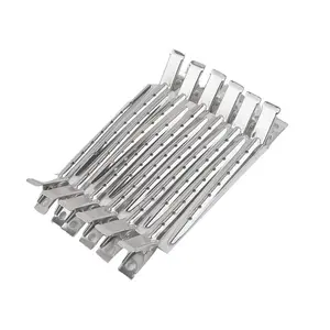 8,8 cm 12 Stück Set Trennwand klemme Haarnadel profession elle Haars tyling Welligkeit Clip Edelstahl Haarschnitt feste Haarnadel