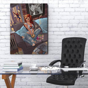 Impresiones en <span class=keywords><strong>Lienzo</strong></span> <span class=keywords><strong>de</strong></span> Personajes <span class=keywords><strong>de</strong></span> Dibujos Animados <span class=keywords><strong>de</strong></span> My Hero Academia, Mary Jane - Product Image 1