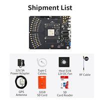 Carte de développement FPGA AMD Zynq UltraScale+ RFSoC PZ-ZU49DR-KFB pour applications radar 5G, SDR, IA, XCZU49DR, DDR4 8 Go, EMMC 32 Go