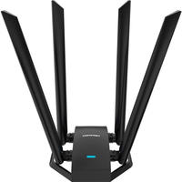 Carte réseau sans fil Comfast CF-WU785AC 1300 Mbps Wifi avec puce MT7612UN, pilote gratuit, 4 antennes 6dBi, port USB