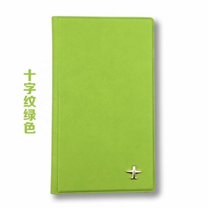 Portefeuille porte-passeport en cuir PU 2023, motif grain croisé, porte-cartes de passeport, housse de protection, organiseur de <span class=keywords><strong>documents</strong></span> de voyage - Product Image 6