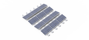 Năng lượng mặt trời nhôm-chủ điều chỉnh góc nghiêng <span class=keywords><strong>Z</strong></span> chân đế bao gồm tất cả các ốc vít hạt cho thuận tiện năng lượng mặt trời gắn hệ thống - Product Image 2