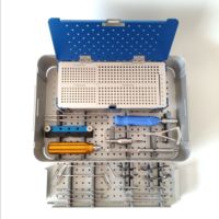 2.7/3.5 Ensemble orthopédique vétérinaire TPLO pour chiens avec seringues et forceps