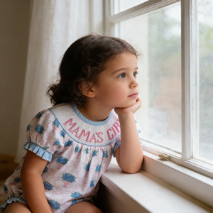 Tutina Corta a Bolle di Alta Qualità con Fiocchi Rosa e Volant Ricamati a Mano Yihui, Stile Bishop, Body per Neonati, Abbigliamento Comodo per Bambini - Product Image 5