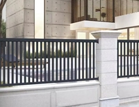 Panneaux de clôture de sécurité en aluminium de haute qualité de 6 pieds, style moderne, design anti-escalade, imperméables, écologiques, pour villa, balcon extérieur