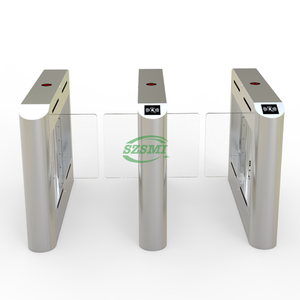 Torniquete Inteligente con Puerta Abatible, Control <span class=keywords><strong>de</strong></span> Acceso Peatonal Automático, Puerta <span class=keywords><strong>de</strong></span> Seguridad con RFID - Product Image 2