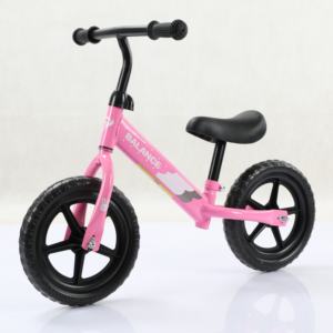 Vélo d'équilibre sans pédales rose, rouge et vert pour enfants, vélo d'entraînement pour les débutants de tous âges - Product Image 4