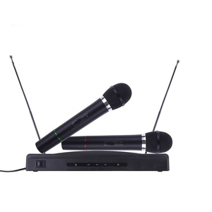 Micro Không Dây Karaoke 306, Hệ Thống Micro Cầm Tay Đa Chức Năng KTV Bộ Thu Không Dây <span class=keywords><strong>2.1</strong></span> Kênh Cho Hộ Gia Đình - Product Image 1