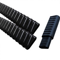 Conduit ondulé en plastique HDPE de 30 mm, étanchéité rigoureuse pour éviter les fuites de coulis, protéger les brins d'acier de la rouille