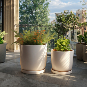 Ceramic Garden Planter <strong>Flower</strong> <strong>Pot</strong> for Indoor/Outdoor Plants Stylish Home Decor - Product Image 3