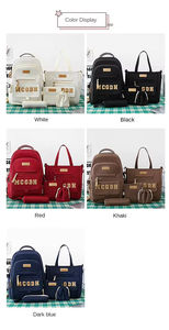 Mochilas Escolares Grandes e Inteligentes para Mujer, Impermeables, para Adolescentes, Mochila de Viaje, Mochila para Estudiantes, Juego de Mochilas, Oferta - Product Image 3