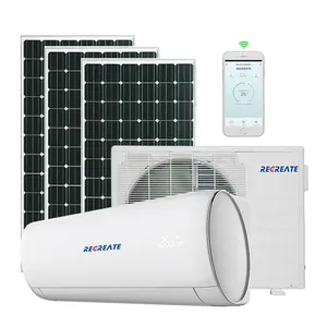 Beste Kwaliteit 24000 Btu Solar Air Conditioner Cooler Groothandel Off Grid Airconditioning Split Solar Muur Airconditioners