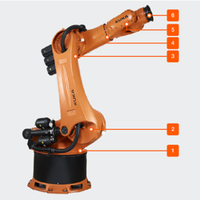Robot de soudage Shifter Kuka KR340 R3330 Bras de robot industriel Poste de travail de soudage/manutention/peinture/palettisation
