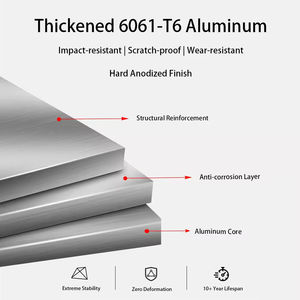 Soporte de Abrazadera para Brazo Robótico Neumático, Soporte de Tubo de Aluminio para Montaje de Manipulador Mecánico - Product Image 3