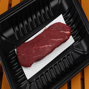 New Faction High Quality 160*70mm Durable Absorbent Vegetable Pad Absorbent Pad for Fruit Packaging Pad - Product Image 3