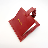 Carte d'embarquement personnalisée avec logo, multicolore, durable, écologique, imprimée en sérigraphie, pour billet d'avion, étanche, en cuir