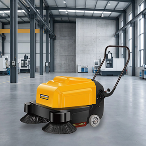 MN-P100A 12V Mini Autolaveuse Industrielle Autoportée avec Brosse de Nettoyage et Aspirateur, Certifiée CE, Batterie 100Ah, Bac à Poussière 22L - Product Image 1