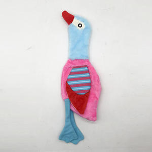 Mainan Anjing Bentuk Burung <span class=keywords><strong>Multi</strong></span> Warna Ramah Lingkungan Non-Toksik, Desain Terbaru, Interaktif, Bersuara, untuk Digigit - Product Image 4